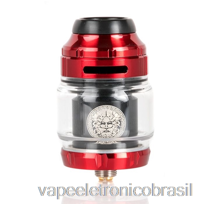 Vape Eletrônico Geek Vape Zeus X 25mm Rta (zx Rta) Vermelho E Preto